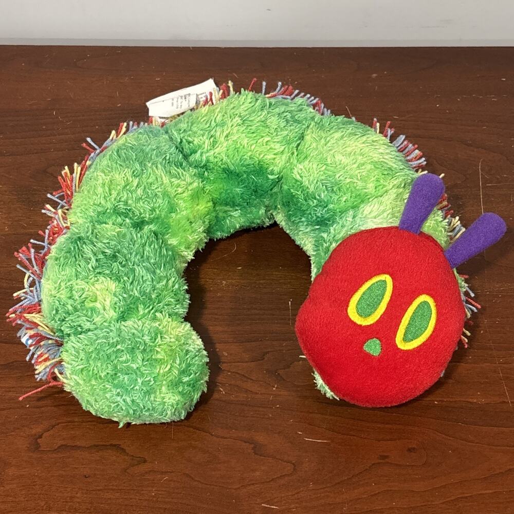 Eric Carle The Very Hungry Caterpillar Plush Stuffed Animal Neck Pillow Youth